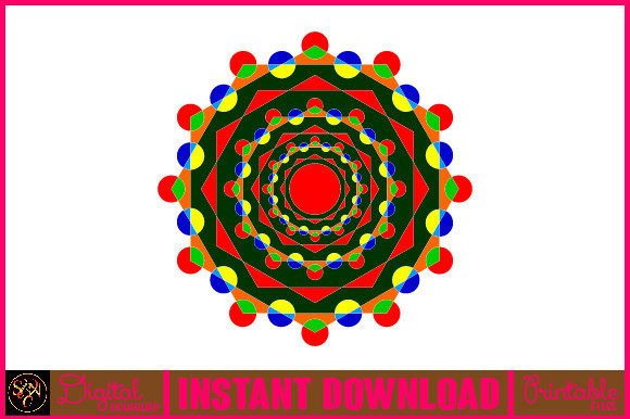 Mandala 3D Layered SVG Cut File 11 Review