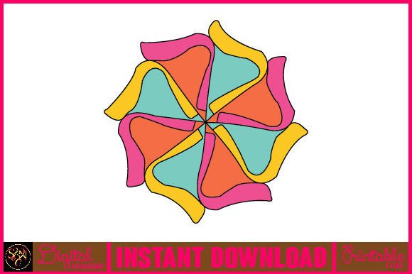 Mandala 3D Layered SVG Cut File-44 for Crafts & Graphics