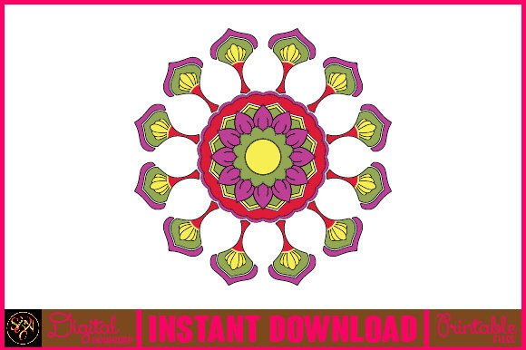 Mandala 3D Layered SVG Cut File-69 Review
