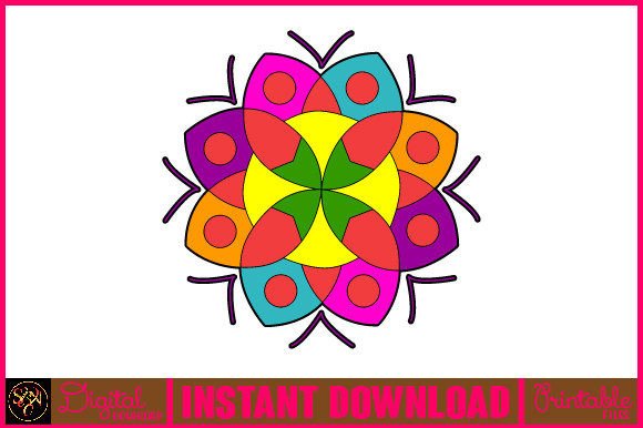 Mandala 3D SVG for Crafts & Graphics