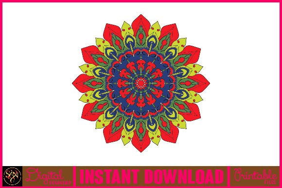 Mandala 3D SVG: Graphics for Crafts