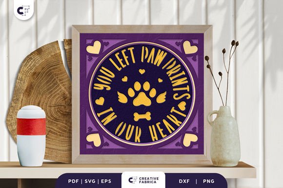 Pet Memorial 3D SVG: Crafting Heartfelt Tributes