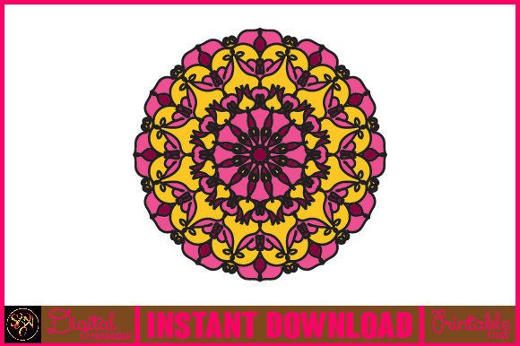 Review: Mandala 3D Layered SVG Cut File-159