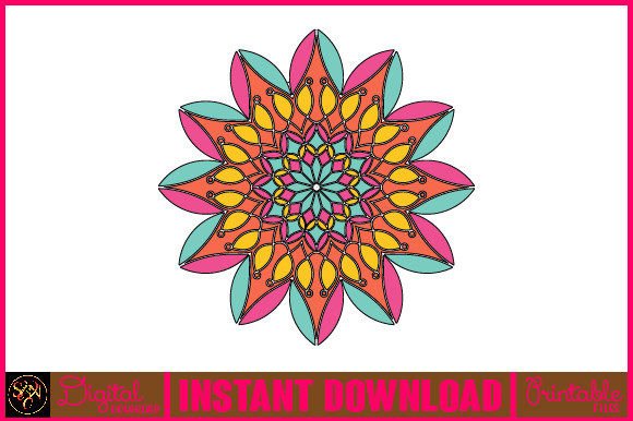 Review: Mandala 3D Layered SVG Cut File-164 for Embroidery
