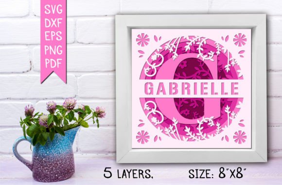 Reviewing the “G” 3D SVG for Shadow Boxes